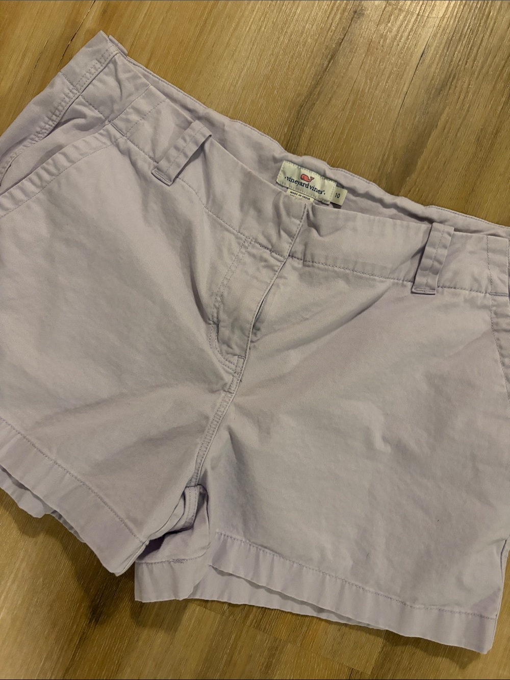 Vineyard Vines Pastel Lilac Women's Cotton Shorts